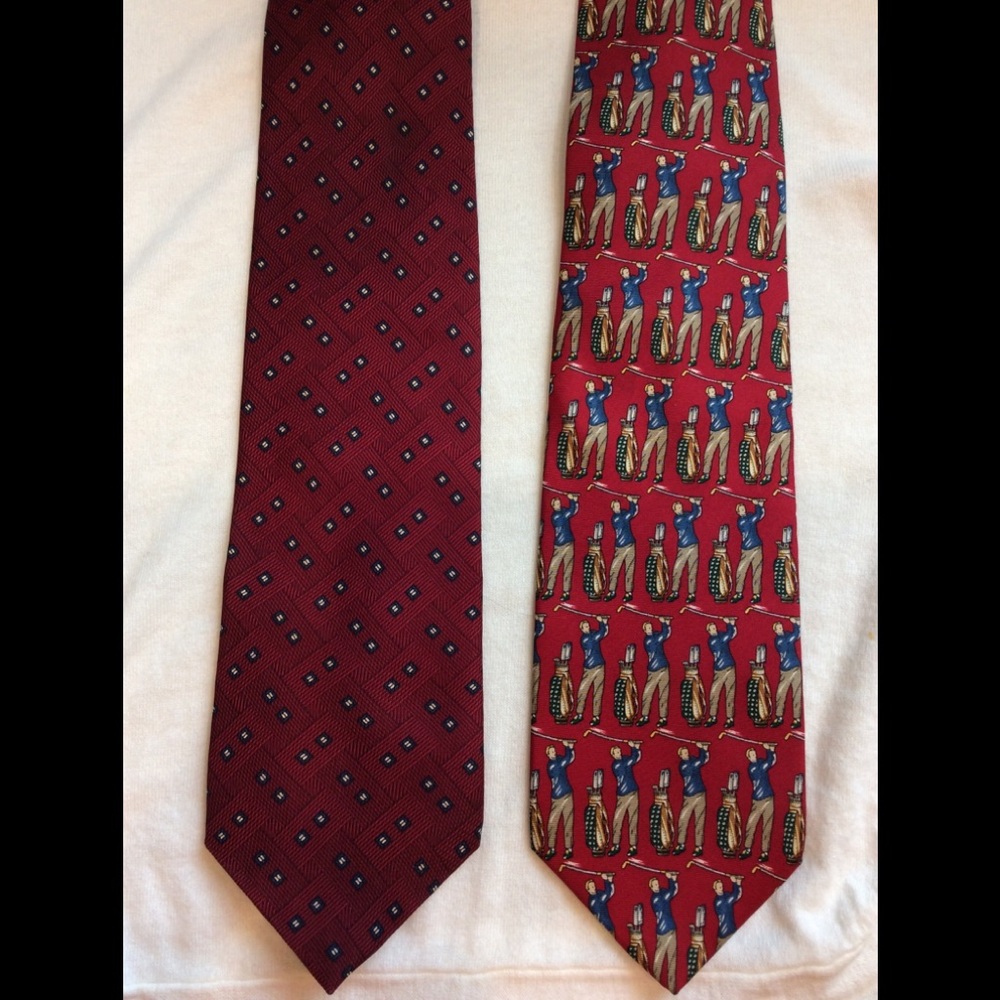 PEBBLE BEACH AND NAUTICA TIES